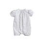 Organic Cotton Bubble Romper, Blue Stripe